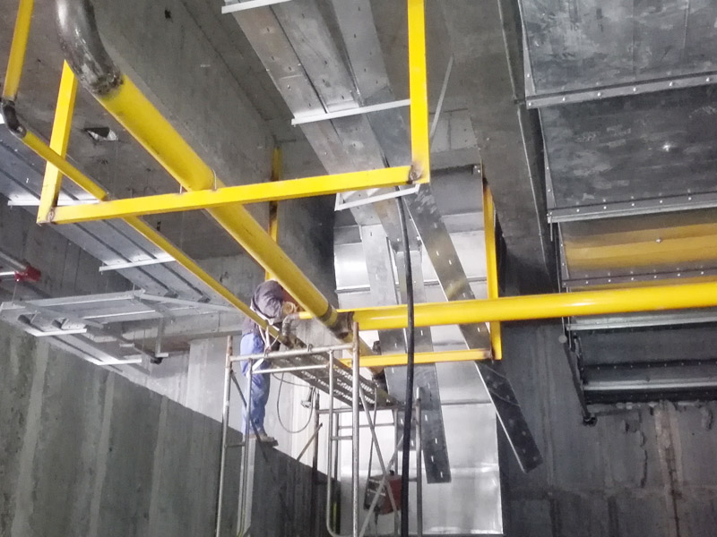 施工现场,湖南雄骏科技有限公司,长沙涂塑钢管厂家,湖南涂塑钢管价格,湖南给水涂塑钢管厂家,长沙给水涂塑钢管厂家